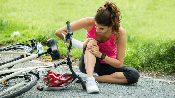 common bicycle accident injuries