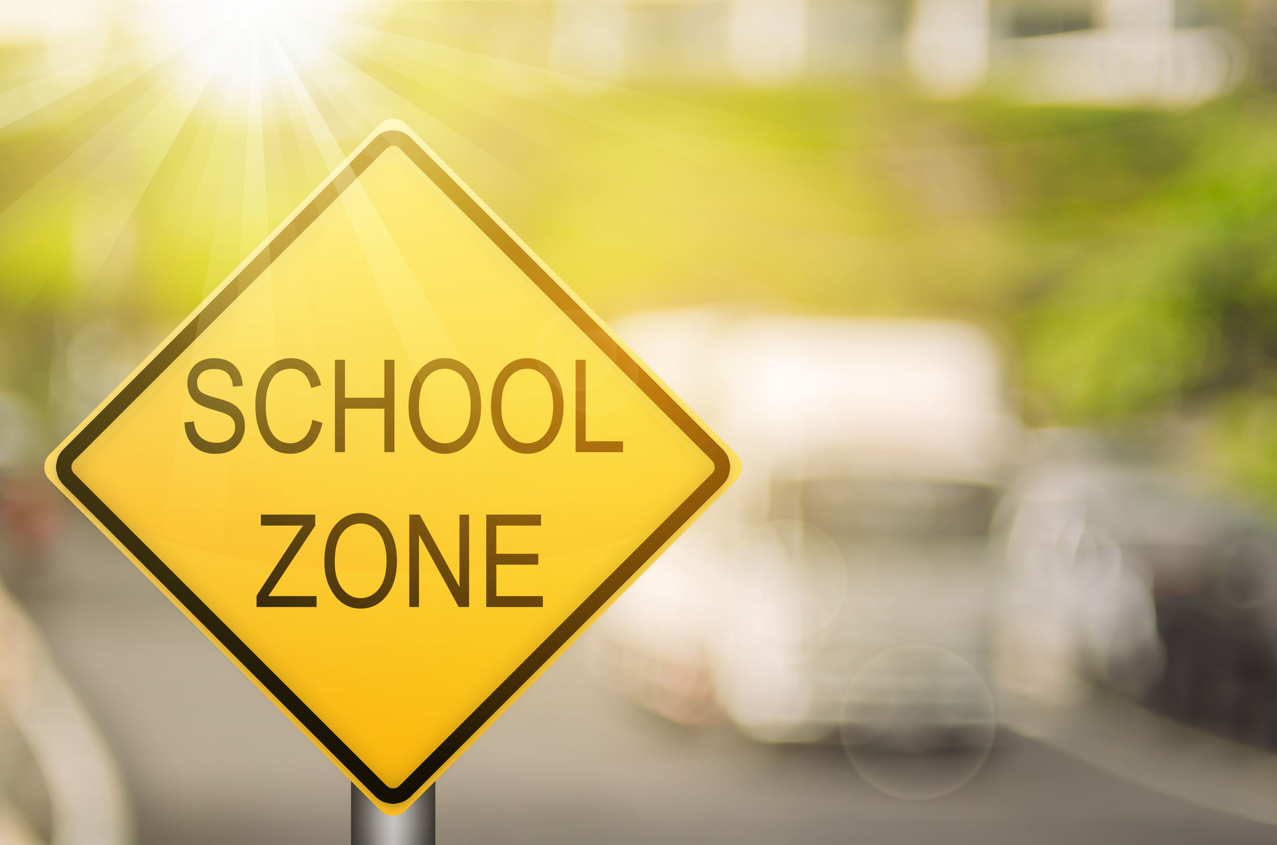 Driving safety in school zones